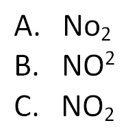 nitrogen monoxide symbol